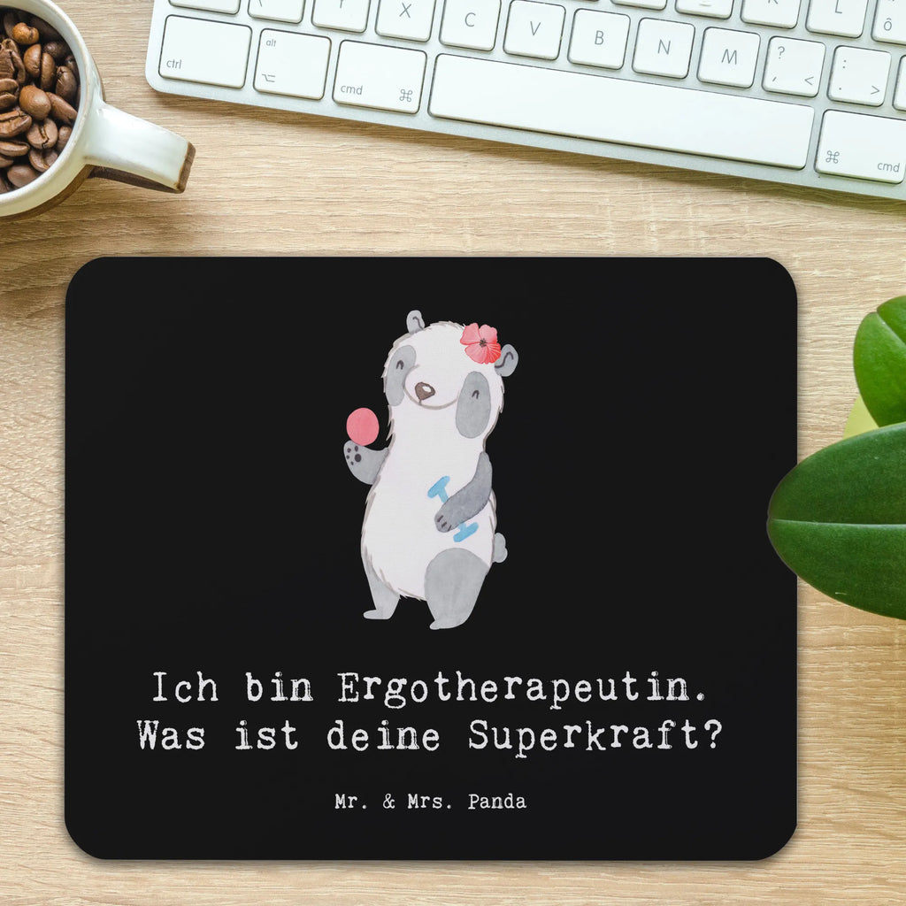 Mouse mat Ich bin Ergotherapeutin. Was ist deine Superkraft? PC Zubehör, Büroausstattung, Mousepad, Mauspad Büro, Mauspad, Mausunterlage, Arbeitszimmer, Einzigartiges Mauspad, Computer zubehör, Designer Mauspad, Beruf, Ausbildung, Jubiläum, Abschied, Rente, Kollege, Kollegin, Geschenk, Schenken, Arbeitskollege, Mitarbeiter, Firma, Danke, Dankeschön