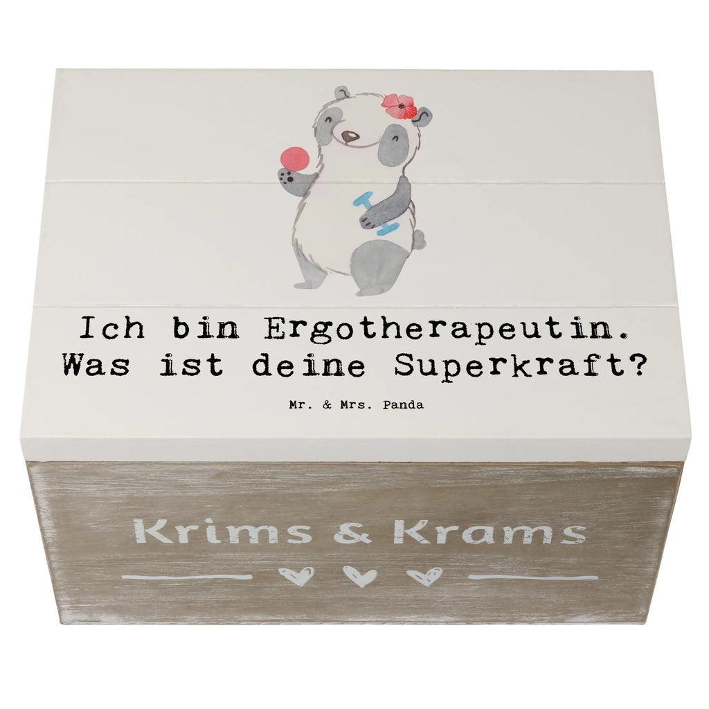 Wooden chest Ich bin Ergotherapeutin. Was ist deine Superkraft? Aufbewahrungsbox, Holzkiste, Erinnerungsbox, Truhe, Dekokiste, Schatulle, Geschenkbox, XXL, Kiste, Schatzkiste, Erinnerungskiste, Geschenkdose, Beruf, Ausbildung, Jubiläum, Abschied, Rente, Kollege, Kollegin, Geschenk, Schenken, Arbeitskollege, Mitarbeiter, Firma, Danke, Dankeschön