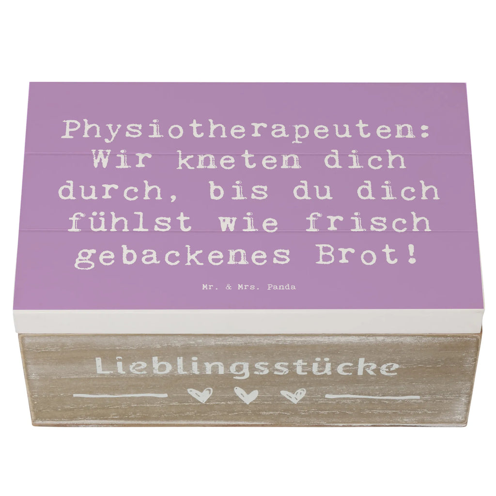 Wooden chest Saying Physiotherapeuten: Wir kneten dich durch, bis du dich fühlst wie frisch gebackenes Brot! Erinnerungskiste, Schatzkiste, Aufbewahrungsbox, Geschenkdose, Dekokiste, Schatulle, Kiste, Geschenkbox, Truhe, Erinnerungsbox, Holzkiste, XXL, Beruf, Ausbildung, Jubiläum, Abschied, Rente, Kollege, Kollegin, Geschenk, Schenken, Arbeitskollege, Mitarbeiter, Firma, Danke, Dankeschön