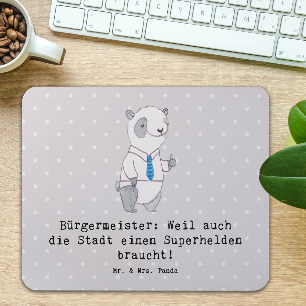 Mouse mat Bürgermeister: Weil auch die Stadt einen Superhelden braucht! Mousepad, Mauspad, Computer zubehör, Einzigartiges Mauspad, Designer Mauspad, Mausunterlage, Mauspad Büro, PC Zubehör, Büroausstattung, Arbeitszimmer, Beruf, Ausbildung, Jubiläum, Abschied, Rente, Kollege, Kollegin, Geschenk, Schenken, Arbeitskollege, Mitarbeiter, Firma, Danke, Dankeschön