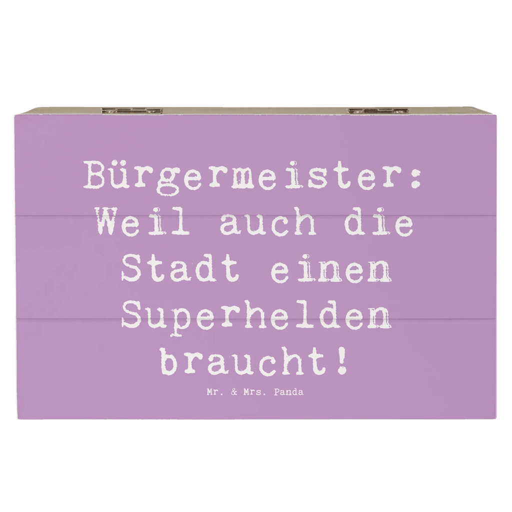 Holzkiste Spruch Bürgermeister Superheld Truhe, Aufbewahrungsbox, Kiste, Geschenkdose, Geschenkbox, Erinnerungskiste, Dekokiste, Schatulle, Erinnerungsbox, Schatzkiste, XXL, Holzkiste, Beruf, Ausbildung, Jubiläum, Abschied, Rente, Kollege, Kollegin, Geschenk, Schenken, Arbeitskollege, Mitarbeiter, Firma, Danke, Dankeschön