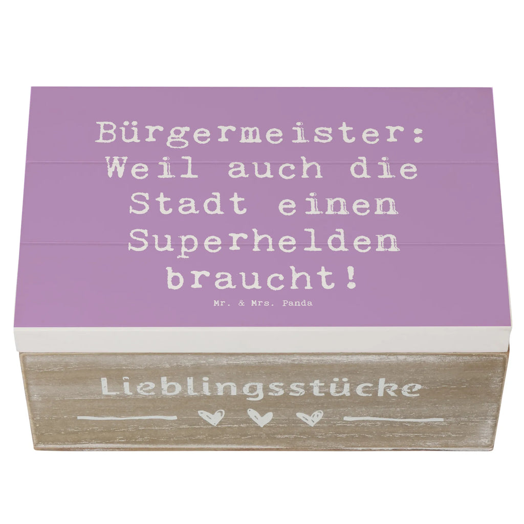 Holzkiste Spruch Bürgermeister Superheld Truhe, Aufbewahrungsbox, Kiste, Geschenkdose, Geschenkbox, Erinnerungskiste, Dekokiste, Schatulle, Erinnerungsbox, Schatzkiste, XXL, Holzkiste, Beruf, Ausbildung, Jubiläum, Abschied, Rente, Kollege, Kollegin, Geschenk, Schenken, Arbeitskollege, Mitarbeiter, Firma, Danke, Dankeschön