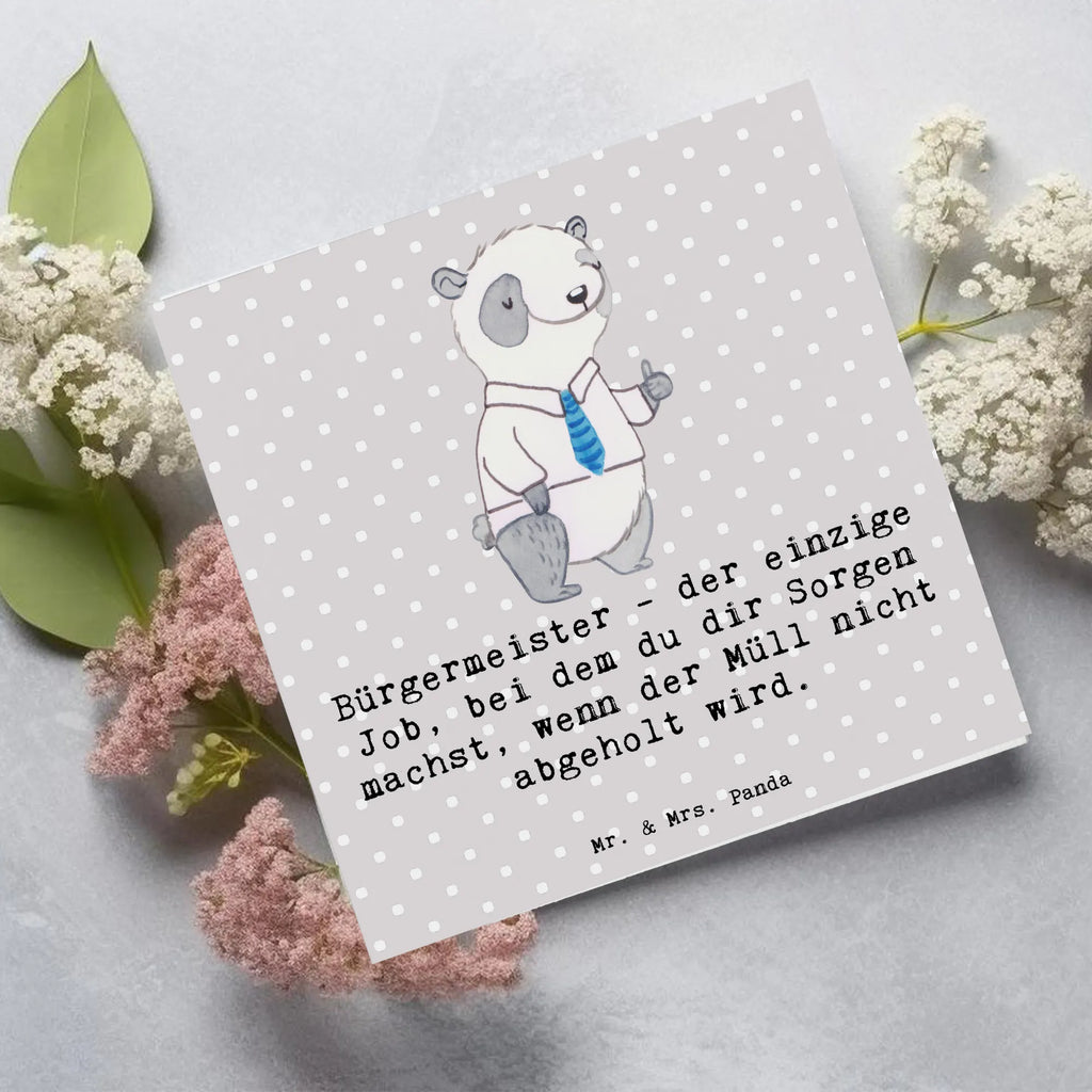 Deluxe Karte Bürgermeister Job Karte, Klappkarte, Glückwunschkarte, Geburtstagskarte, Hochwertige Klappkarte, Grußkarte, Einladungskarte, Hochwertige Grußkarte, Hochzeitskarte, Beruf, Ausbildung, Jubiläum, Abschied, Rente, Kollege, Kollegin, Geschenk, Schenken, Arbeitskollege, Mitarbeiter, Firma, Danke, Dankeschön