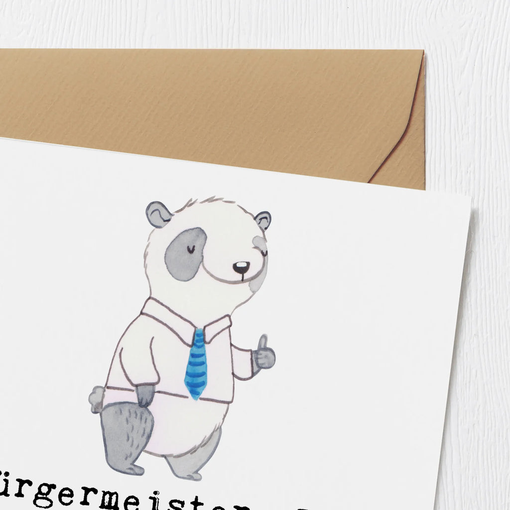 Deluxe Karte Bürgermeister Freude Glückwunschkarte, Grußkarte, Hochwertige Grußkarte, Einladungskarte, Karte, Klappkarte, Hochwertige Klappkarte, Hochzeitskarte, Geburtstagskarte, Beruf, Ausbildung, Jubiläum, Abschied, Rente, Kollege, Kollegin, Geschenk, Schenken, Arbeitskollege, Mitarbeiter, Firma, Danke, Dankeschön