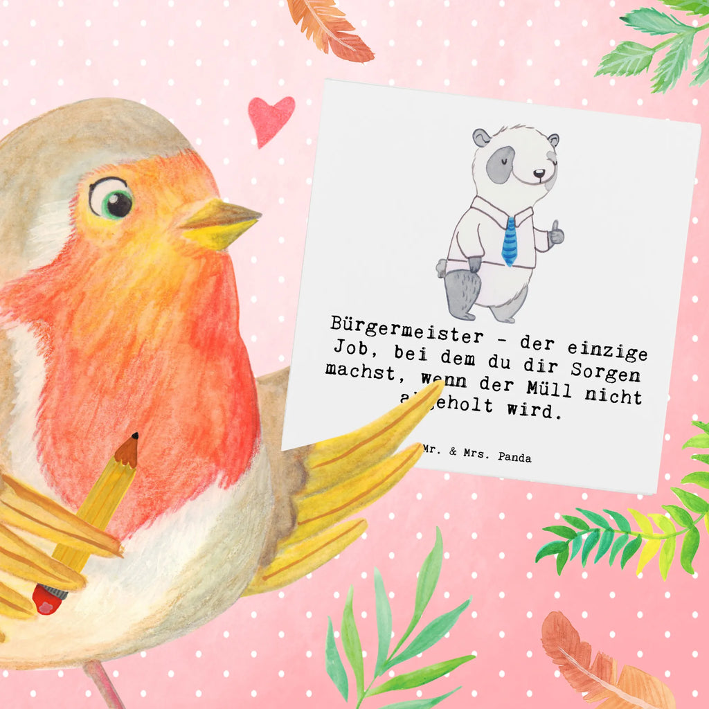 Deluxe Karte Bürgermeister Job Karte, Klappkarte, Glückwunschkarte, Geburtstagskarte, Hochwertige Klappkarte, Grußkarte, Einladungskarte, Hochwertige Grußkarte, Hochzeitskarte, Beruf, Ausbildung, Jubiläum, Abschied, Rente, Kollege, Kollegin, Geschenk, Schenken, Arbeitskollege, Mitarbeiter, Firma, Danke, Dankeschön