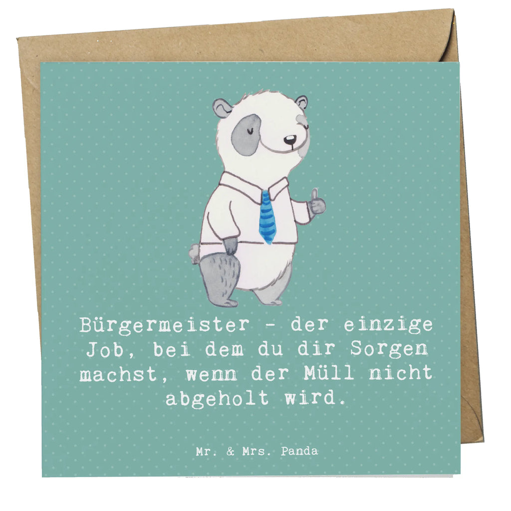 Deluxe Karte Bürgermeister Job Karte, Klappkarte, Glückwunschkarte, Geburtstagskarte, Hochwertige Klappkarte, Grußkarte, Einladungskarte, Hochwertige Grußkarte, Hochzeitskarte, Beruf, Ausbildung, Jubiläum, Abschied, Rente, Kollege, Kollegin, Geschenk, Schenken, Arbeitskollege, Mitarbeiter, Firma, Danke, Dankeschön