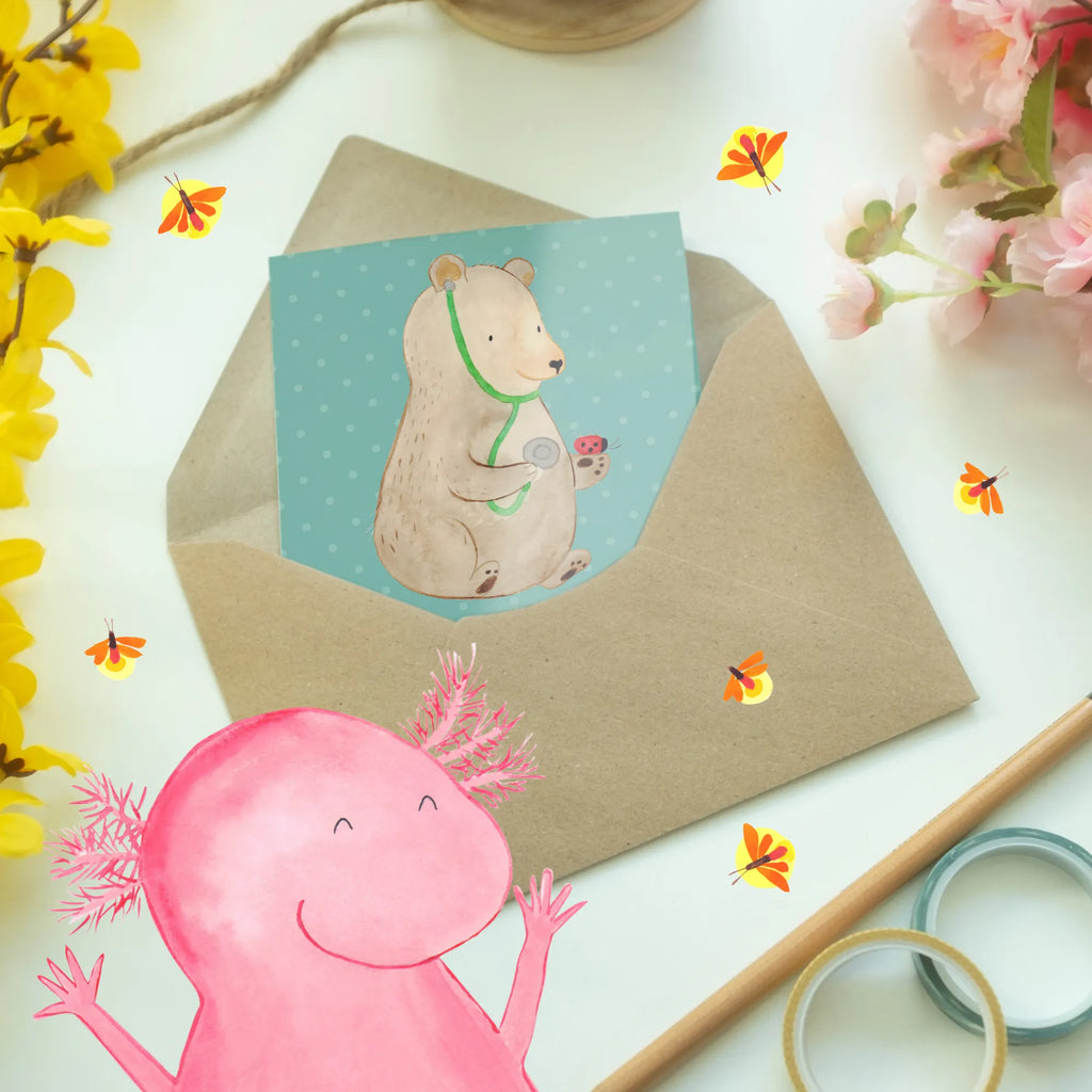 Greetings card Was macht ein Tierarzt, der nicht schlafen kann? Er zählt Schafe. Geburtstagskarte, Einladungskarte, Ansichtskarten, Hochzeitskarte, Klappkarte, Grußkarte, Karte, Glückwunschkarte, Beruf, Ausbildung, Jubiläum, Abschied, Rente, Kollege, Kollegin, Geschenk, Schenken, Arbeitskollege, Mitarbeiter, Firma, Danke, Dankeschön