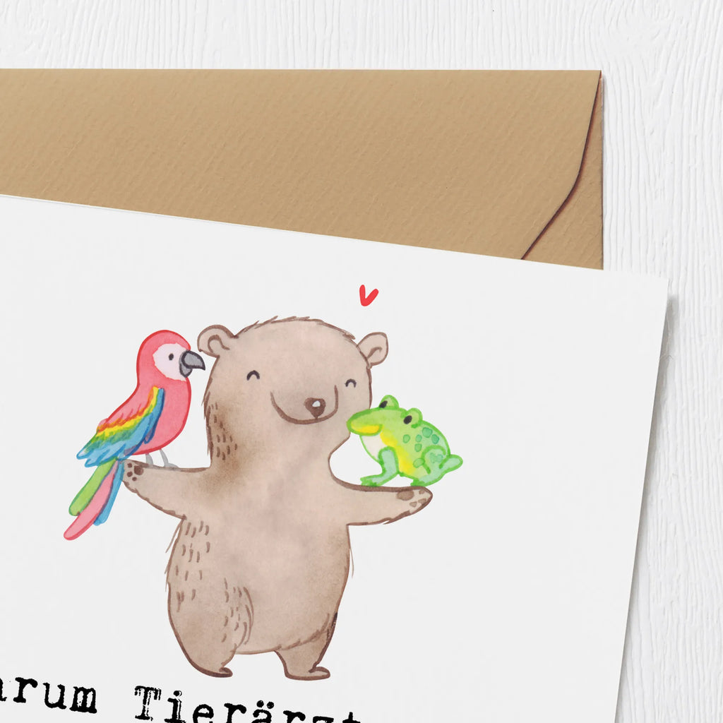 Deluxe Karte Tierarzt Freude Hochzeitskarte, Geburtstagskarte, Karte, Klappkarte, Hochwertige Klappkarte, Glückwunschkarte, Einladungskarte, Hochwertige Grußkarte, Grußkarte, Beruf, Ausbildung, Jubiläum, Abschied, Rente, Kollege, Kollegin, Geschenk, Schenken, Arbeitskollege, Mitarbeiter, Firma, Danke, Dankeschön