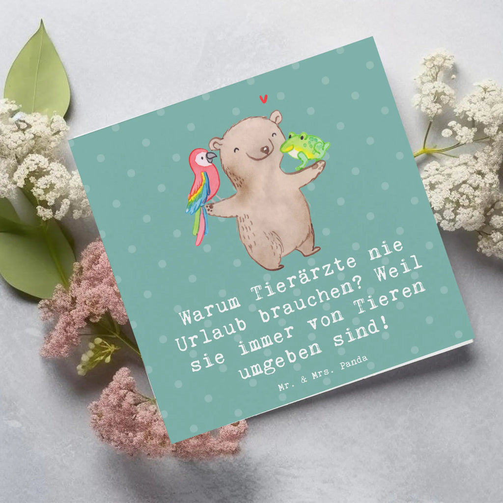 Deluxe Karte Tierarzt Freude Hochzeitskarte, Geburtstagskarte, Karte, Klappkarte, Hochwertige Klappkarte, Glückwunschkarte, Einladungskarte, Hochwertige Grußkarte, Grußkarte, Beruf, Ausbildung, Jubiläum, Abschied, Rente, Kollege, Kollegin, Geschenk, Schenken, Arbeitskollege, Mitarbeiter, Firma, Danke, Dankeschön