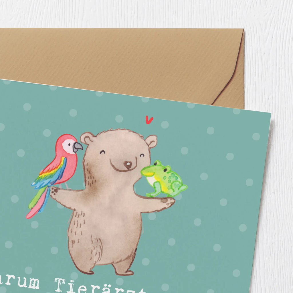 Deluxe Karte Tierarzt Freude Hochzeitskarte, Geburtstagskarte, Karte, Klappkarte, Hochwertige Klappkarte, Glückwunschkarte, Einladungskarte, Hochwertige Grußkarte, Grußkarte, Beruf, Ausbildung, Jubiläum, Abschied, Rente, Kollege, Kollegin, Geschenk, Schenken, Arbeitskollege, Mitarbeiter, Firma, Danke, Dankeschön