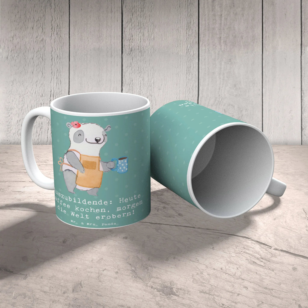 Tasse Auszubildender Abenteuer Kaffeetasse, Porzellantasse, Bürotasse, Keramiktasse, Tasse mit Zitaten, Tasse, Teetasse, Tasse mit Motiven, Geschenktasse, Beruf, Ausbildung, Jubiläum, Abschied, Rente, Kollege, Kollegin, Geschenk, Schenken, Arbeitskollege, Mitarbeiter, Firma, Danke, Dankeschön