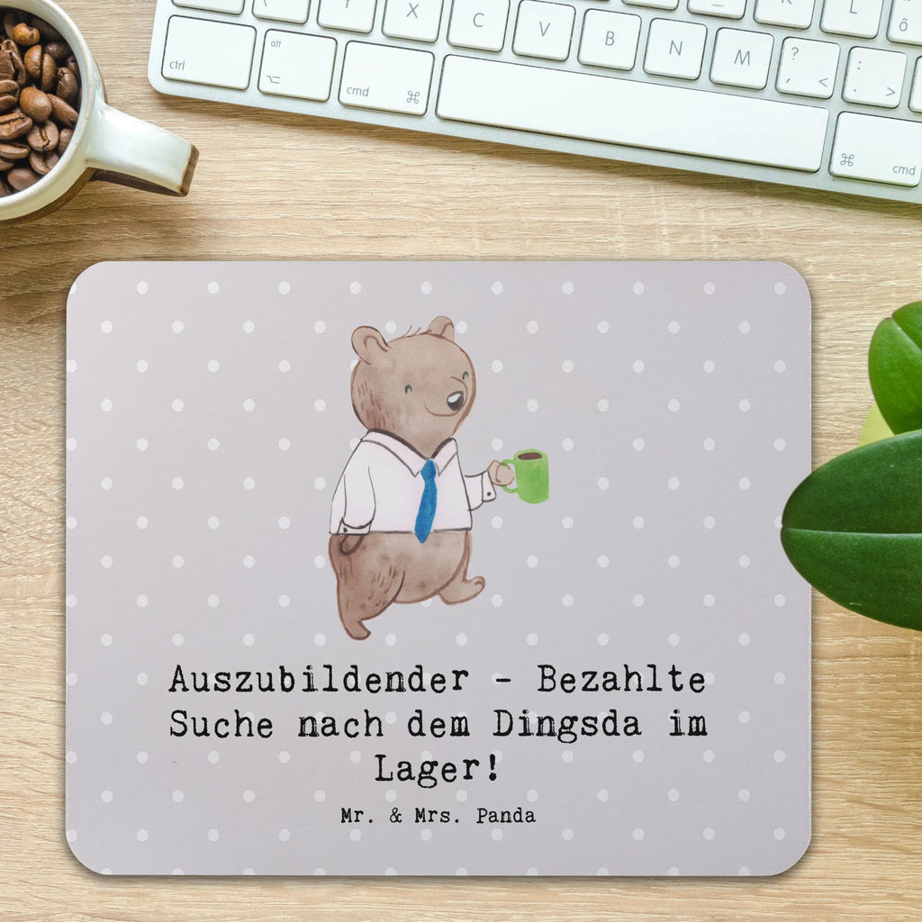 Mouse mat Auszubildender - Bezahlte Suche nach dem Dingsda im Lager! Mausunterlage, PC Zubehör, Mousepad, Designer Mauspad, Mauspad, Einzigartiges Mauspad, Arbeitszimmer, Mauspad Büro, Büroausstattung, Computer zubehör, Beruf, Ausbildung, Jubiläum, Abschied, Rente, Kollege, Kollegin, Geschenk, Schenken, Arbeitskollege, Mitarbeiter, Firma, Danke, Dankeschön