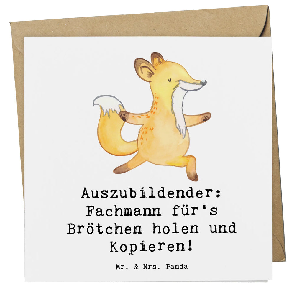 Deluxe Card Auszubildender: Fachmann für's Brötchen holen und Kopieren! Hochwertige Klappkarte, Hochwertige Grußkarte, Hochzeitskarte, Karte, Grußkarte, Glückwunschkarte, Einladungskarte, Geburtstagskarte, Klappkarte, Beruf, Ausbildung, Jubiläum, Abschied, Rente, Kollege, Kollegin, Geschenk, Schenken, Arbeitskollege, Mitarbeiter, Firma, Danke, Dankeschön