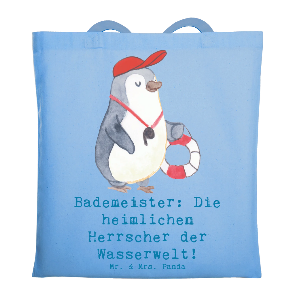 Tragetasche Bademeister Herrscher Strandtasche, Jutetasche, Einkaufstasche, Beuteltasche, Tasche, Schultertasche, Stofftasche, Umhängetasche, Einkaufstüte, Stoffbeutel, Badetasche, Jutebeutel, Tragetasche, Beutel, Laptoptasche, Shopper, Beruf, Ausbildung, Jubiläum, Abschied, Rente, Kollege, Kollegin, Geschenk, Schenken, Arbeitskollege, Mitarbeiter, Firma, Danke, Dankeschön
