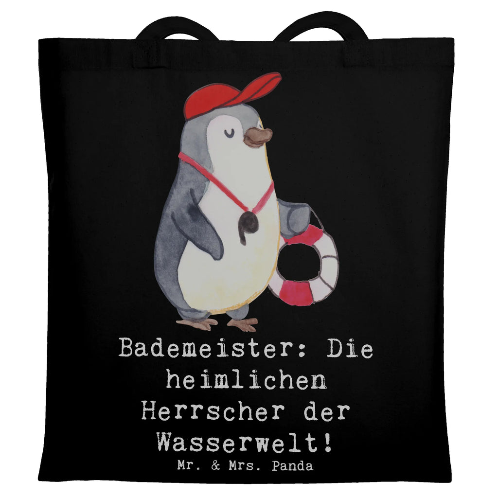 Tragetasche Bademeister Herrscher Strandtasche, Jutetasche, Einkaufstasche, Beuteltasche, Tasche, Schultertasche, Stofftasche, Umhängetasche, Einkaufstüte, Stoffbeutel, Badetasche, Jutebeutel, Tragetasche, Beutel, Laptoptasche, Shopper, Beruf, Ausbildung, Jubiläum, Abschied, Rente, Kollege, Kollegin, Geschenk, Schenken, Arbeitskollege, Mitarbeiter, Firma, Danke, Dankeschön