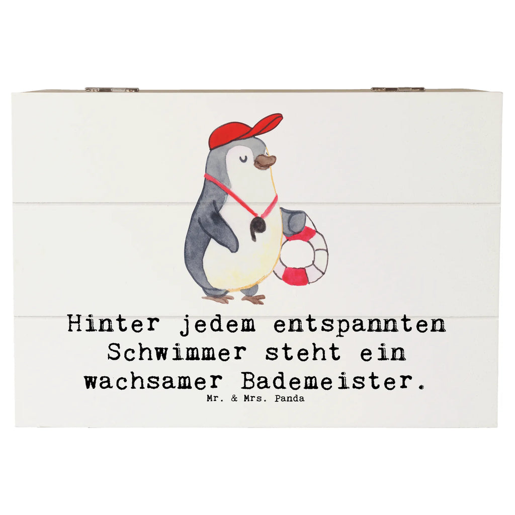 Wooden chest Hinter jedem entspannten Schwimmer steht ein wachsamer Bademeister. Holzkiste, Dekokiste, Truhe, Erinnerungsbox, Geschenkbox, Kiste, Aufbewahrungsbox, Schatzkiste, Schatulle, Geschenkdose, XXL, Erinnerungskiste, Beruf, Ausbildung, Jubiläum, Abschied, Rente, Kollege, Kollegin, Geschenk, Schenken, Arbeitskollege, Mitarbeiter, Firma, Danke, Dankeschön