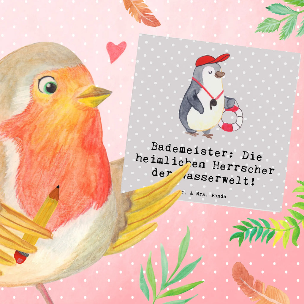 Deluxe Karte Bademeister Herrscher Geburtstagskarte, Hochwertige Klappkarte, Hochzeitskarte, Grußkarte, Einladungskarte, Klappkarte, Glückwunschkarte, Hochwertige Grußkarte, Karte, Beruf, Ausbildung, Jubiläum, Abschied, Rente, Kollege, Kollegin, Geschenk, Schenken, Arbeitskollege, Mitarbeiter, Firma, Danke, Dankeschön