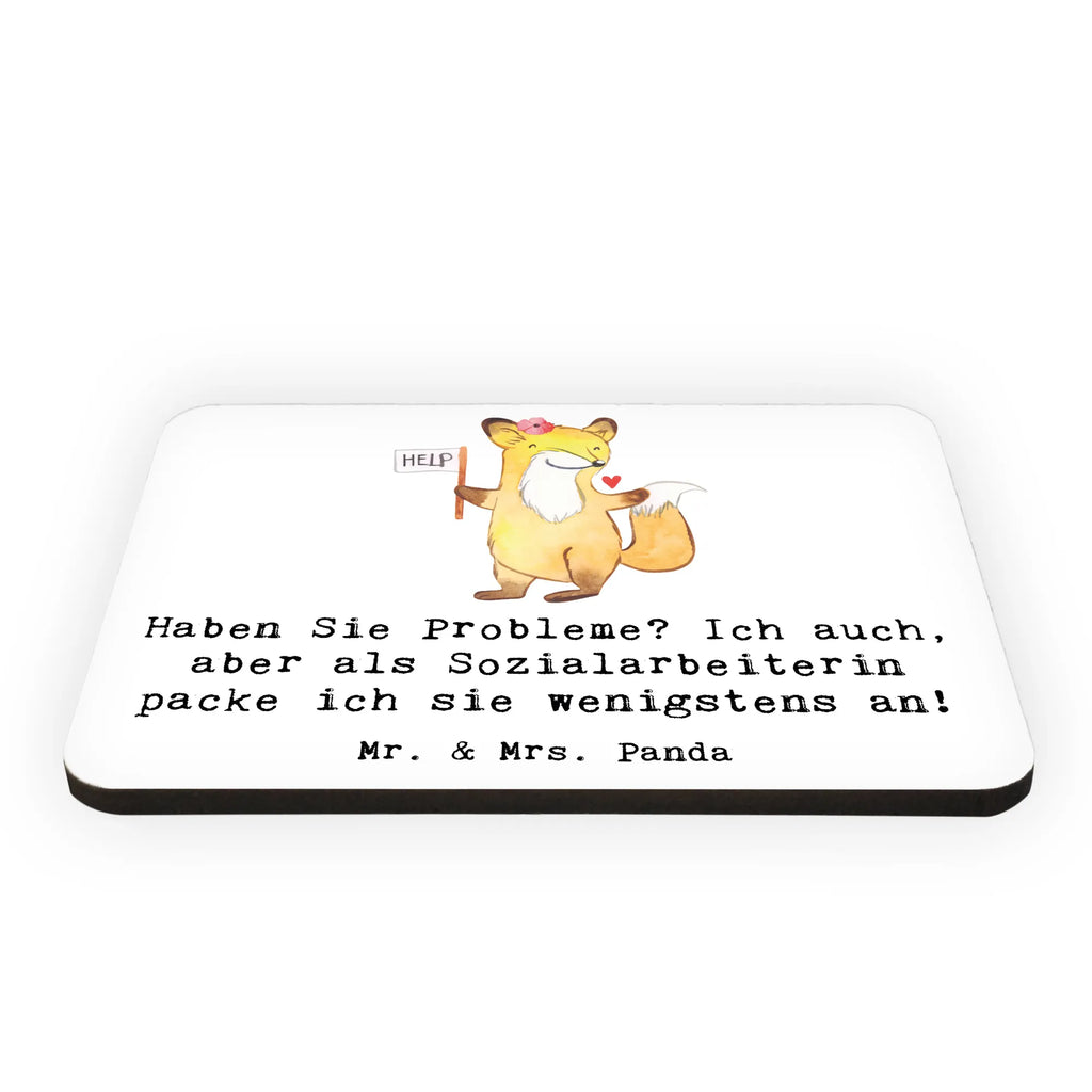 Magnet Haben Sie Probleme? Ich auch, aber als Sozialarbeiterin packe ich sie wenigstens an! Souvenir Magnet, Whiteboard Magnet, Kühlschrankmagnet, Pinnwandmagnet, Motivmagnete, Notiz Magnet, Kühlschrank Dekoration, Dekomagnet, Beruf, Ausbildung, Jubiläum, Abschied, Rente, Kollege, Kollegin, Geschenk, Schenken, Arbeitskollege, Mitarbeiter, Firma, Danke, Dankeschön