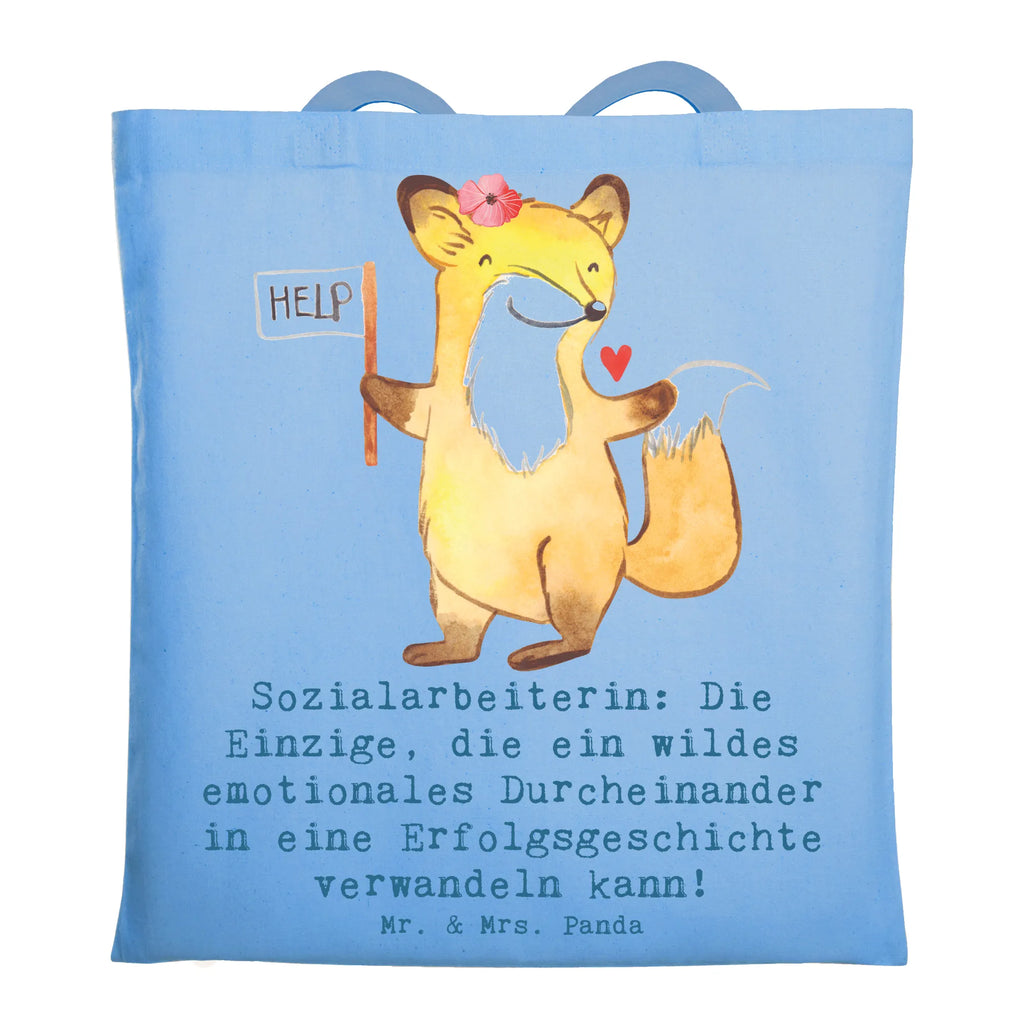 Tote bag Sozialarbeiterin: Die Einzige, die ein wildes emotionales Durcheinander in eine Erfolgsgeschichte verwandeln kann! Badetasche, Stoffbeutel, Strandtasche, Umhängetasche, Tasche, Tragetasche, Stofftasche, Beutel, Beuteltasche, Jutebeutel, Shopper, Schultertasche, Jutetasche, Laptoptasche, Einkaufstasche, Einkaufstüte, Beruf, Ausbildung, Jubiläum, Abschied, Rente, Kollege, Kollegin, Geschenk, Schenken, Arbeitskollege, Mitarbeiter, Firma, Danke, Dankeschön