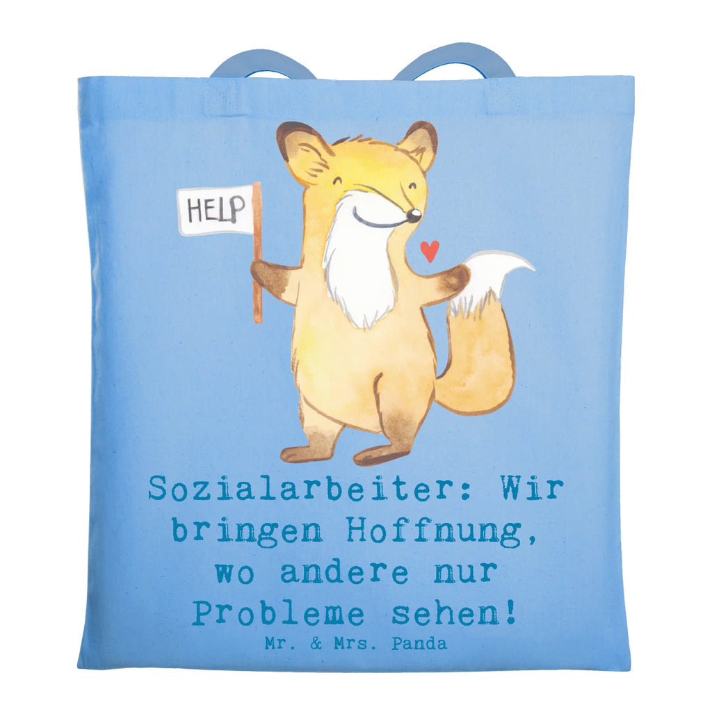Tote bag Sozialarbeiter: Wir bringen Hoffnung, wo andere nur Probleme sehen! Stofftasche, Schultertasche, Shopper, Badetasche, Beutel, Laptoptasche, Tasche, Jutebeutel, Beuteltasche, Einkaufstasche, Stoffbeutel, Strandtasche, Jutetasche, Umhängetasche, Tragetasche, Einkaufstüte, Beruf, Ausbildung, Jubiläum, Abschied, Rente, Kollege, Kollegin, Geschenk, Schenken, Arbeitskollege, Mitarbeiter, Firma, Danke, Dankeschön