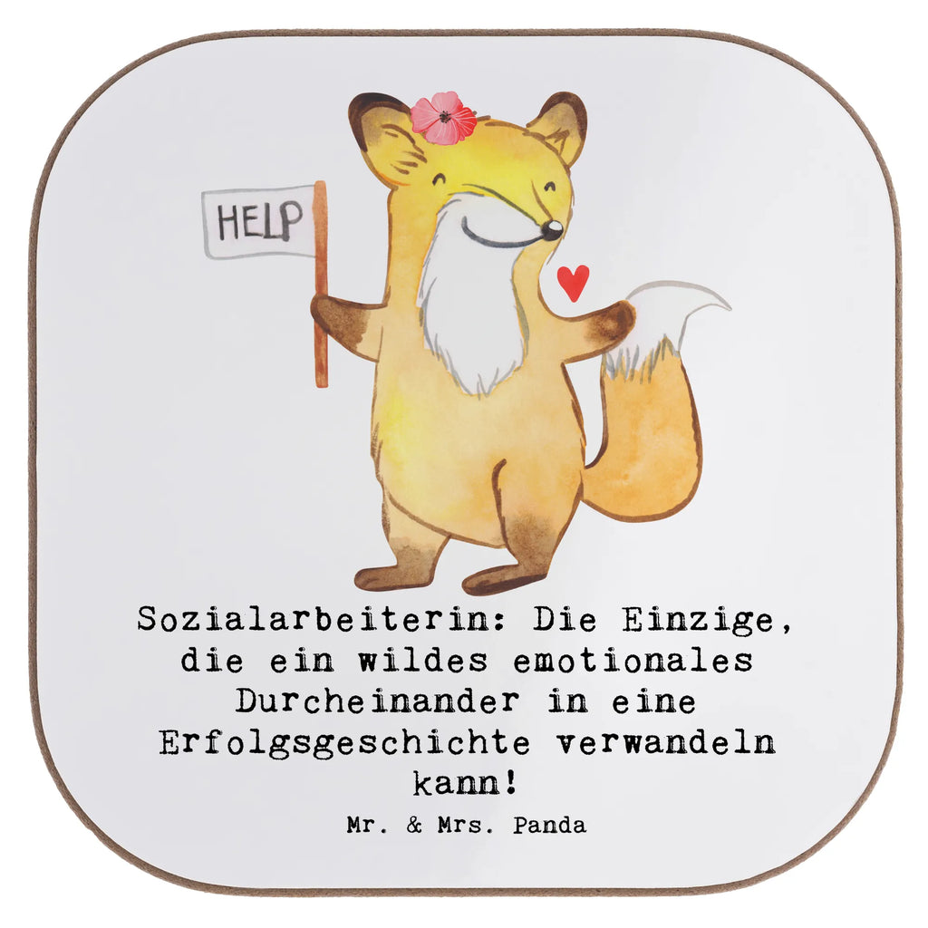 Square coaster Sozialarbeiterin: Die Einzige, die ein wildes emotionales Durcheinander in eine Erfolgsgeschichte verwandeln kann! Glasuntersetzer, Bierdeckel, Holzuntersetzer, Korkuntersetzer, Tassen Untersetzer, Untersetzer, Untersetzer Design, Getränkeuntersetzer, Untersetzer für Gläser, Untersetzer Gläser, Untersetzer Holz, Untersetzer aus Holz, Beruf, Ausbildung, Jubiläum, Abschied, Rente, Kollege, Kollegin, Geschenk, Schenken, Arbeitskollege, Mitarbeiter, Firma, Danke, Dankeschön