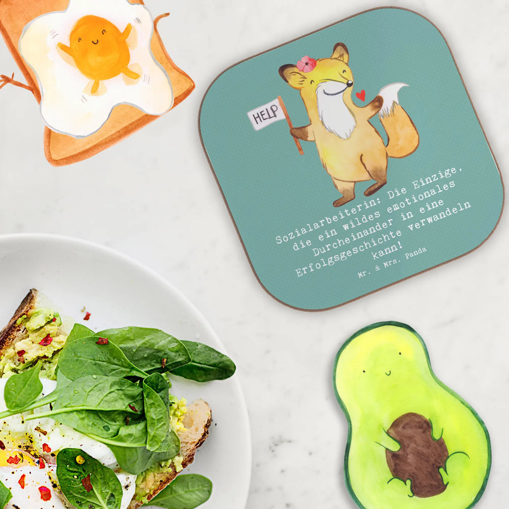 Square coaster Sozialarbeiterin: Die Einzige, die ein wildes emotionales Durcheinander in eine Erfolgsgeschichte verwandeln kann! Glasuntersetzer, Bierdeckel, Holzuntersetzer, Korkuntersetzer, Tassen Untersetzer, Untersetzer, Untersetzer Design, Getränkeuntersetzer, Untersetzer für Gläser, Untersetzer Gläser, Untersetzer Holz, Untersetzer aus Holz, Beruf, Ausbildung, Jubiläum, Abschied, Rente, Kollege, Kollegin, Geschenk, Schenken, Arbeitskollege, Mitarbeiter, Firma, Danke, Dankeschön