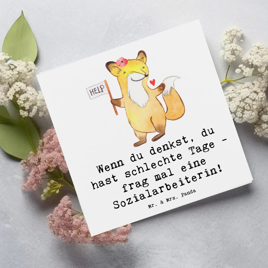 Deluxe Karte Sozialarbeiterin Stärketage Glückwunschkarte, Karte, Geburtstagskarte, Grußkarte, Einladungskarte, Hochzeitskarte, Hochwertige Grußkarte, Hochwertige Klappkarte, Klappkarte, Beruf, Ausbildung, Jubiläum, Abschied, Rente, Kollege, Kollegin, Geschenk, Schenken, Arbeitskollege, Mitarbeiter, Firma, Danke, Dankeschön