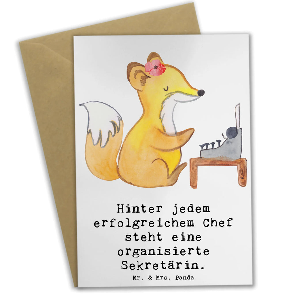 Grußkarte Hinter jedem erfolgreichem Chef steht eine organisierte Sekretärin. Geburtstagskarte, Klappkarte, Grußkarte, Glückwunschkarte, Hochzeitskarte, Ansichtskarten, Einladungskarte, Karte, Beruf, Ausbildung, Jubiläum, Abschied, Rente, Kollege, Kollegin, Geschenk, Schenken, Arbeitskollege, Mitarbeiter, Firma, Danke, Dankeschön