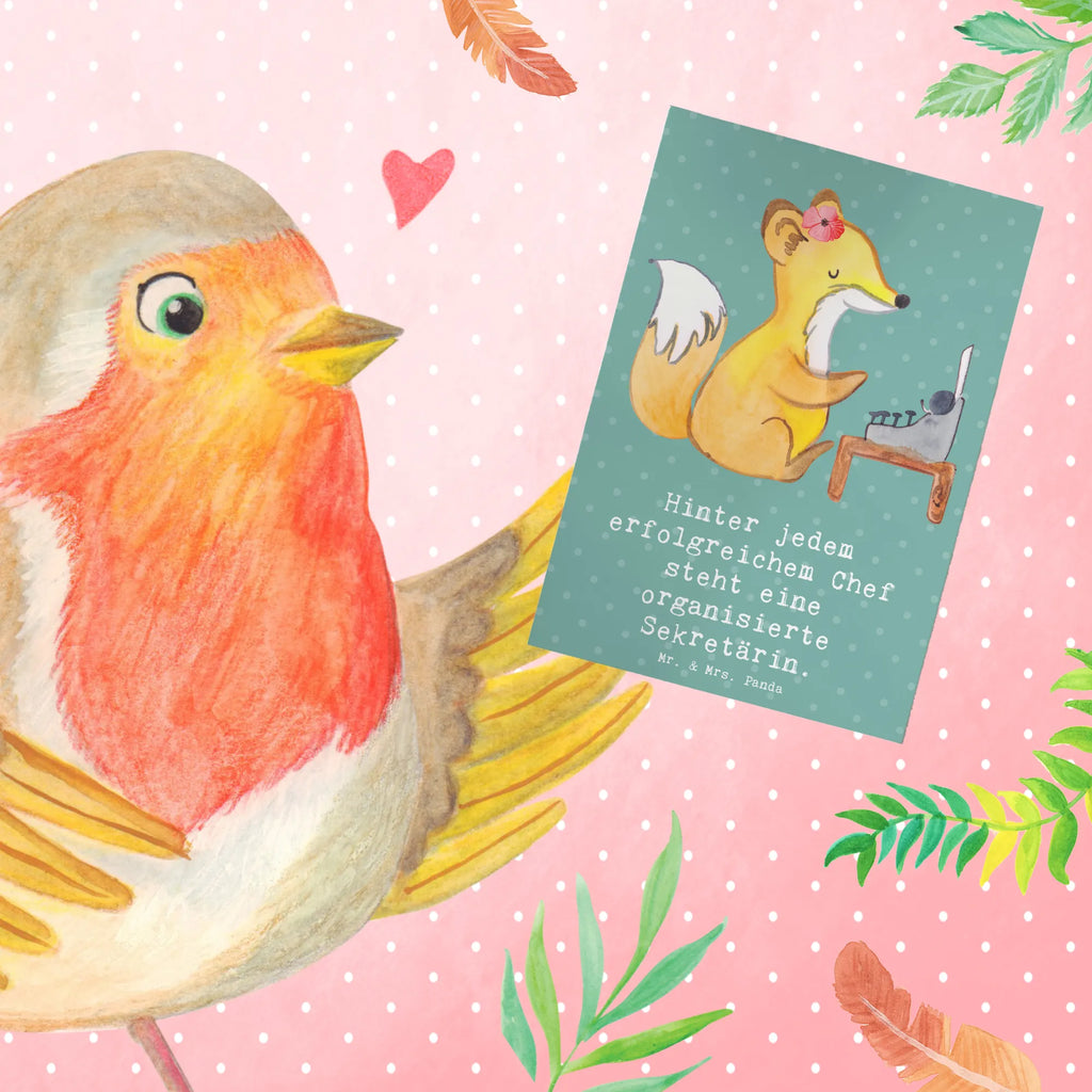Grußkarte Hinter jedem erfolgreichem Chef steht eine organisierte Sekretärin. Geburtstagskarte, Klappkarte, Grußkarte, Glückwunschkarte, Hochzeitskarte, Ansichtskarten, Einladungskarte, Karte, Beruf, Ausbildung, Jubiläum, Abschied, Rente, Kollege, Kollegin, Geschenk, Schenken, Arbeitskollege, Mitarbeiter, Firma, Danke, Dankeschön