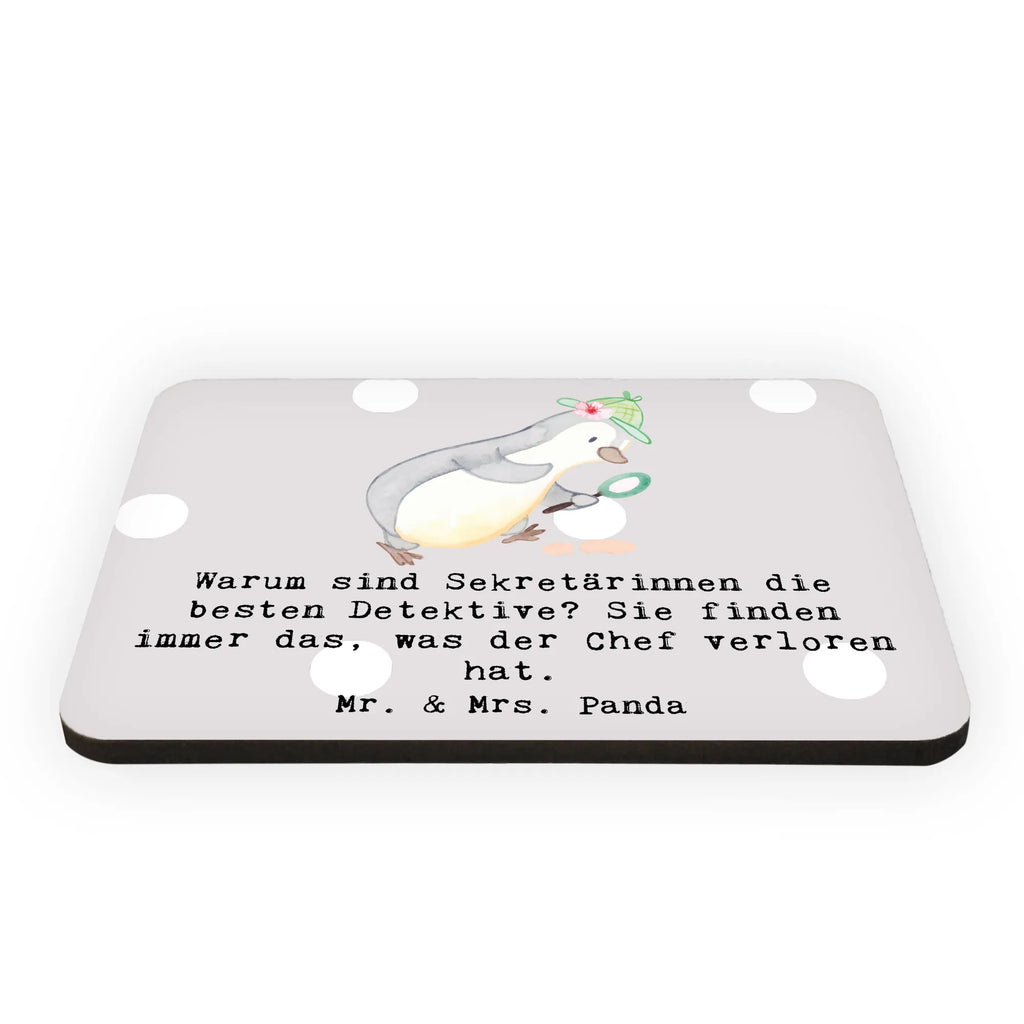 Magnet Warum sind Sekretärinnen die besten Detektive? Sie finden immer das, was der Chef verloren hat. Dekomagnet, Whiteboard Magnet, Notiz Magnet, Motivmagnete, Kühlschrankmagnet, Souvenir Magnet, Kühlschrank Dekoration, Pinnwandmagnet, Beruf, Ausbildung, Jubiläum, Abschied, Rente, Kollege, Kollegin, Geschenk, Schenken, Arbeitskollege, Mitarbeiter, Firma, Danke, Dankeschön