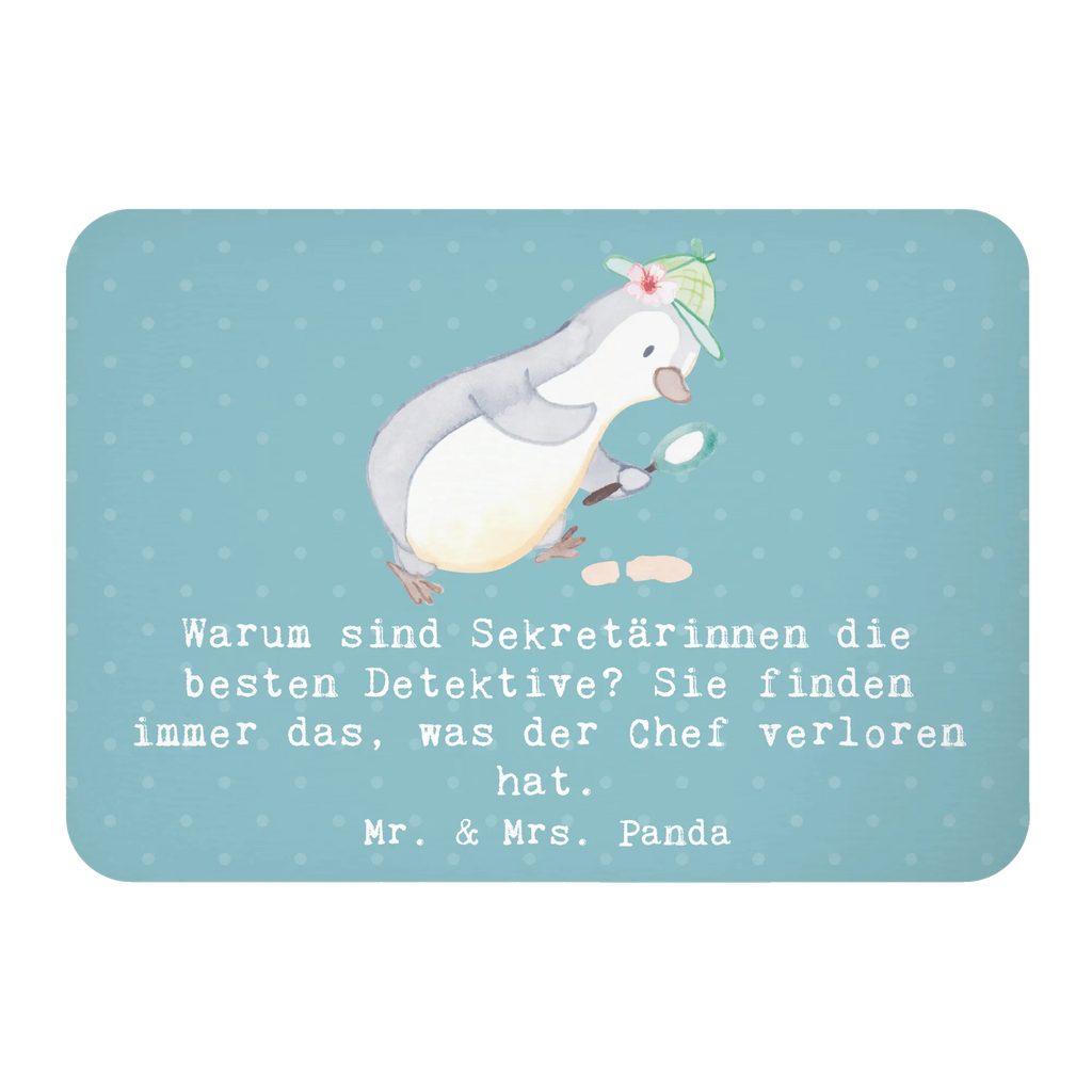 Magnet Warum sind Sekretärinnen die besten Detektive? Sie finden immer das, was der Chef verloren hat. Dekomagnet, Whiteboard Magnet, Notiz Magnet, Motivmagnete, Kühlschrankmagnet, Souvenir Magnet, Kühlschrank Dekoration, Pinnwandmagnet, Beruf, Ausbildung, Jubiläum, Abschied, Rente, Kollege, Kollegin, Geschenk, Schenken, Arbeitskollege, Mitarbeiter, Firma, Danke, Dankeschön