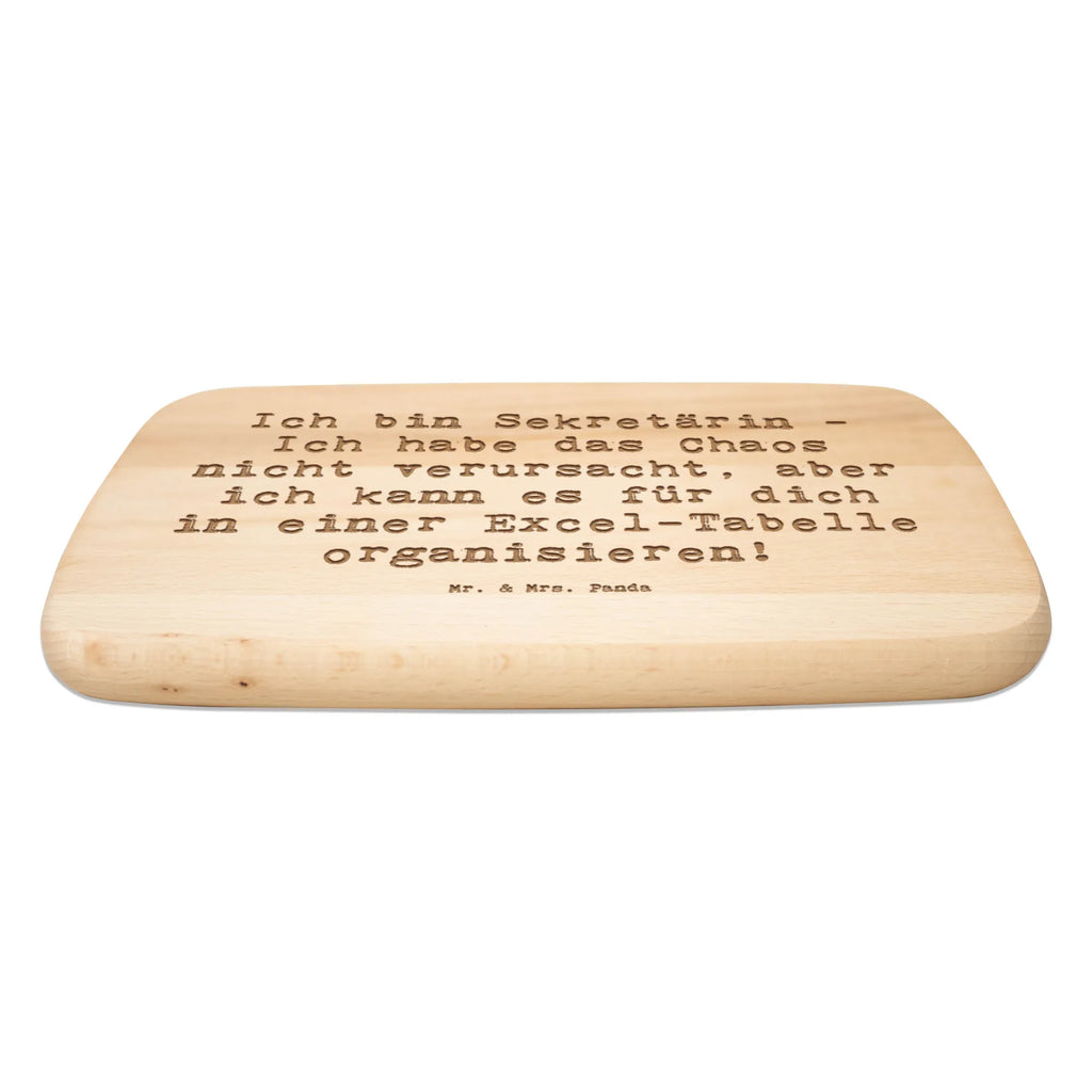 Śniadaniowa deska Przysłowie Ich bin Sekretärin - Ich habe das Chaos nicht verursacht, aber ich kann es für dich in einer Excel-Tabelle organisieren! Zawód, Wykształcenie, Jubileusz, Pożegnanie, Emerytura, Kolega, Koleżanka, Prezent, Dawać, Pracownik, Współpracownik, Firma, Dziękuję, Dziękuję bardzo