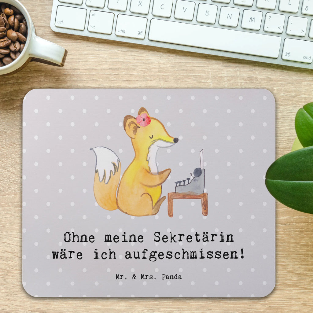 Mauspad Ohne meine Sekretärin wäre ich aufgeschmissen! PC Zubehör, Arbeitszimmer, Computer zubehör, Einzigartiges Mauspad, Mauspad, Mousepad, Designer Mauspad, Mauspad Büro, Mausunterlage, Büroausstattung, Beruf, Ausbildung, Jubiläum, Abschied, Rente, Kollege, Kollegin, Geschenk, Schenken, Arbeitskollege, Mitarbeiter, Firma, Danke, Dankeschön