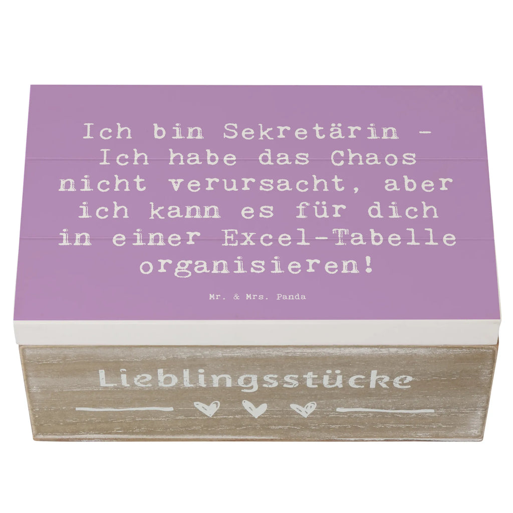 Wooden chest Saying Ich bin Sekretärin - Ich habe das Chaos nicht verursacht, aber ich kann es für dich in einer Excel-Tabelle organisieren! Truhe, Erinnerungskiste, Aufbewahrungsbox, Dekokiste, Kiste, Schatulle, Geschenkbox, Schatzkiste, Erinnerungsbox, Holzkiste, XXL, Geschenkdose, Beruf, Ausbildung, Jubiläum, Abschied, Rente, Kollege, Kollegin, Geschenk, Schenken, Arbeitskollege, Mitarbeiter, Firma, Danke, Dankeschön