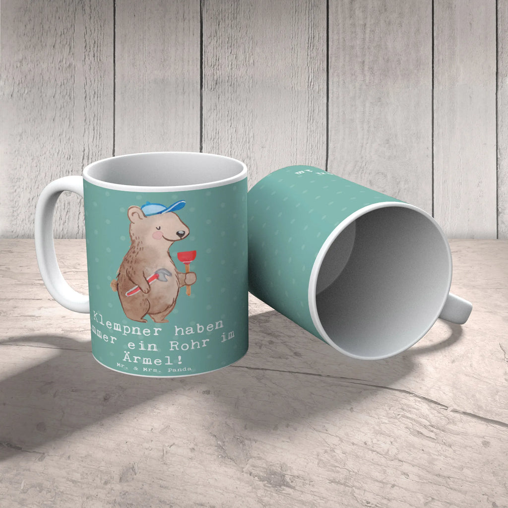 Tasse Klempner Helden Kaffeetasse, Tasse mit Zitaten, Teetasse, Tasse, Bürotasse, Porzellantasse, Tasse mit Motiven, Geschenktasse, Keramiktasse, Beruf, Ausbildung, Jubiläum, Abschied, Rente, Kollege, Kollegin, Geschenk, Schenken, Arbeitskollege, Mitarbeiter, Firma, Danke, Dankeschön