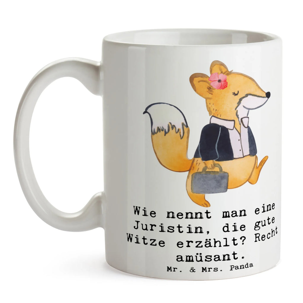 Mug Wie nennt man eine Juristin, die gute Witze erzählt? Recht amüsant. Tasse, Teetasse, Porzellantasse, Tasse mit Zitaten, Bürotasse, Geschenktasse, Keramiktasse, Kaffeetasse, Tasse mit Motiven, Beruf, Ausbildung, Jubiläum, Abschied, Rente, Kollege, Kollegin, Geschenk, Schenken, Arbeitskollege, Mitarbeiter, Firma, Danke, Dankeschön