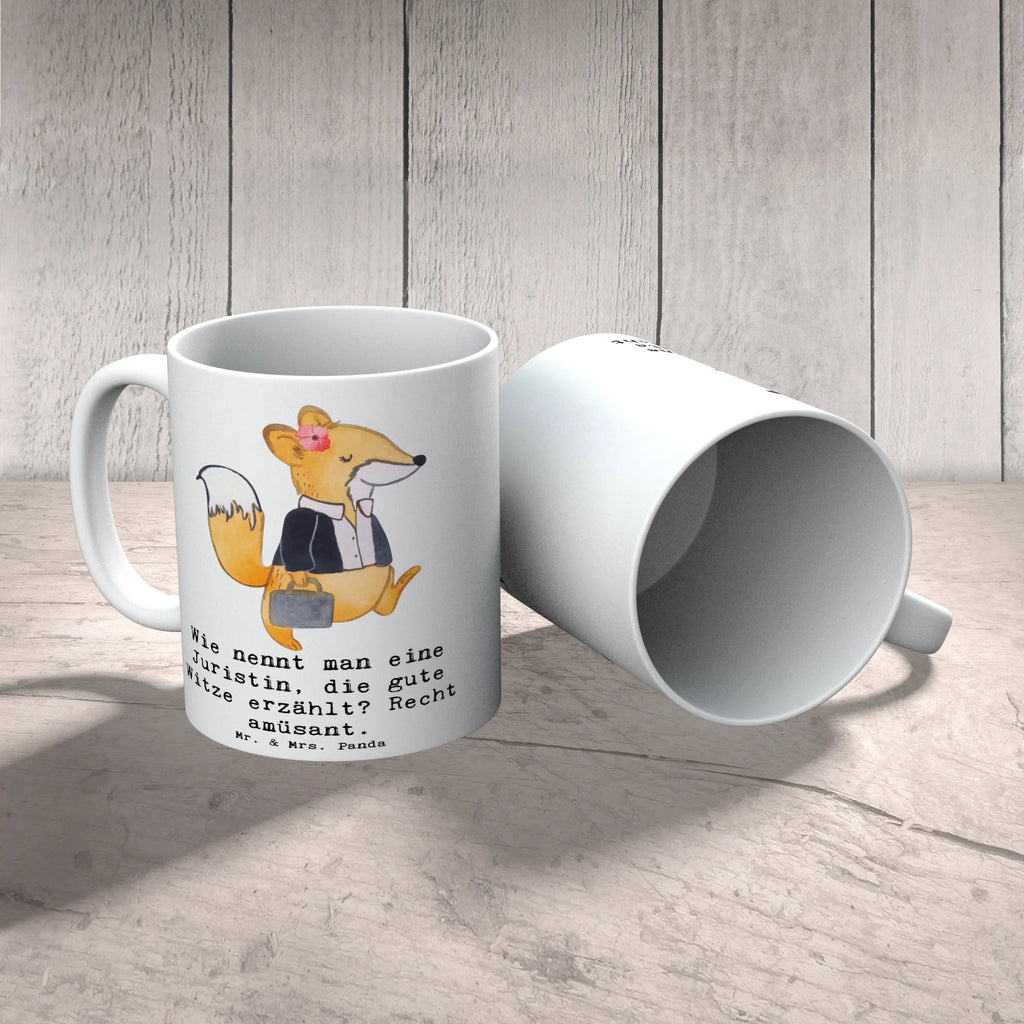 Mug Wie nennt man eine Juristin, die gute Witze erzählt? Recht amüsant. Tasse, Teetasse, Porzellantasse, Tasse mit Zitaten, Bürotasse, Geschenktasse, Keramiktasse, Kaffeetasse, Tasse mit Motiven, Beruf, Ausbildung, Jubiläum, Abschied, Rente, Kollege, Kollegin, Geschenk, Schenken, Arbeitskollege, Mitarbeiter, Firma, Danke, Dankeschön