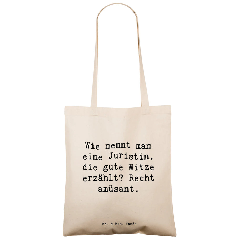 Tote bag Saying Wie nennt man eine Juristin, die gute Witze erzählt? Recht amüsant. Tasche, Shopper, Strandtasche, Laptoptasche, Tragetasche, Umhängetasche, Jutebeutel, Beutel, Beuteltasche, Badetasche, Jutetasche, Einkaufstüte, Stofftasche, Einkaufstasche, Schultertasche, Stoffbeutel, Beruf, Ausbildung, Jubiläum, Abschied, Rente, Kollege, Kollegin, Geschenk, Schenken, Arbeitskollege, Mitarbeiter, Firma, Danke, Dankeschön