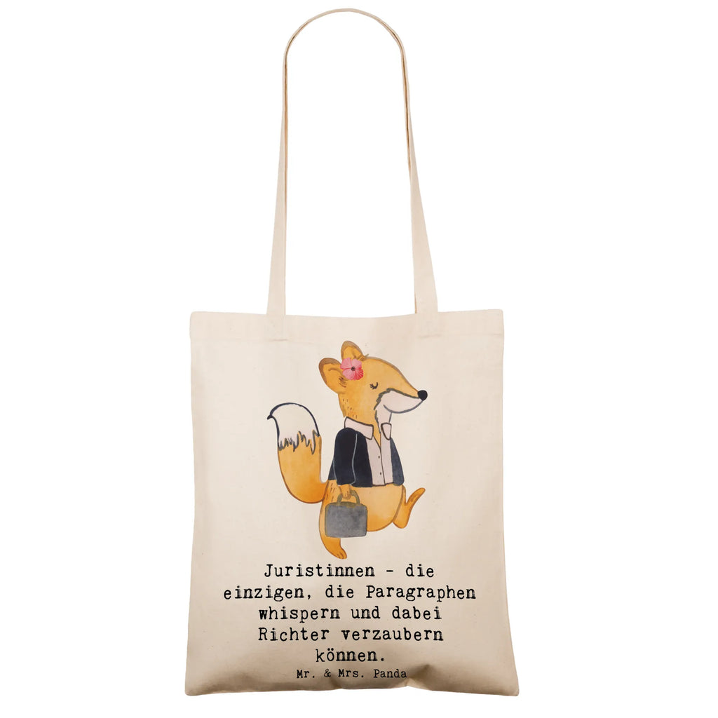 Tote bag Juristinnen - die einzigen, die Paragraphen whispern und dabei Richter verzaubern können. Tasche, Tragetasche, Badetasche, Strandtasche, Einkaufstüte, Jutetasche, Stofftasche, Schultertasche, Beuteltasche, Umhängetasche, Stoffbeutel, Jutebeutel, Einkaufstasche, Beutel, Shopper, Laptoptasche, Beruf, Ausbildung, Jubiläum, Abschied, Rente, Kollege, Kollegin, Geschenk, Schenken, Arbeitskollege, Mitarbeiter, Firma, Danke, Dankeschön