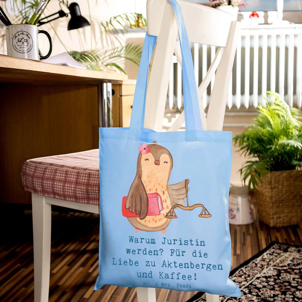 Tragetasche Juristin Liebe Jutetasche, Tragetasche, Laptoptasche, Tasche, Badetasche, Schultertasche, Jutebeutel, Beutel, Beuteltasche, Strandtasche, Einkaufstasche, Stoffbeutel, Shopper, Stofftasche, Einkaufstüte, Umhängetasche, Beruf, Ausbildung, Jubiläum, Abschied, Rente, Kollege, Kollegin, Geschenk, Schenken, Arbeitskollege, Mitarbeiter, Firma, Danke, Dankeschön