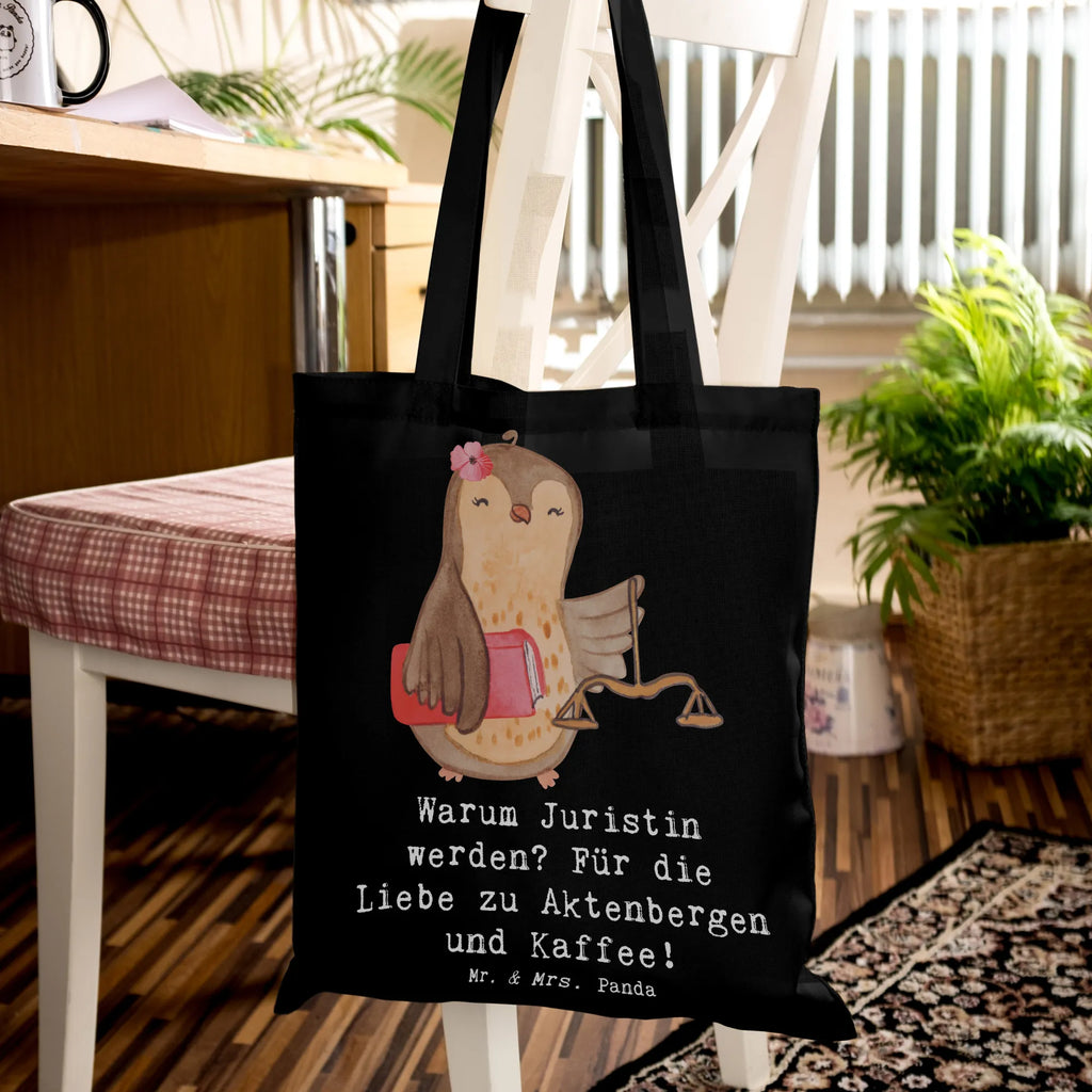 Tragetasche Juristin Liebe Jutetasche, Tragetasche, Laptoptasche, Tasche, Badetasche, Schultertasche, Jutebeutel, Beutel, Beuteltasche, Strandtasche, Einkaufstasche, Stoffbeutel, Shopper, Stofftasche, Einkaufstüte, Umhängetasche, Beruf, Ausbildung, Jubiläum, Abschied, Rente, Kollege, Kollegin, Geschenk, Schenken, Arbeitskollege, Mitarbeiter, Firma, Danke, Dankeschön