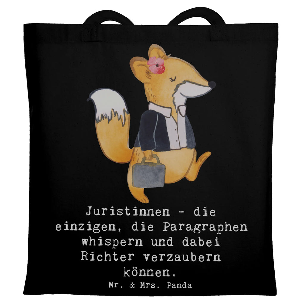 Tote bag Juristinnen - die einzigen, die Paragraphen whispern und dabei Richter verzaubern können. Tasche, Tragetasche, Badetasche, Strandtasche, Einkaufstüte, Jutetasche, Stofftasche, Schultertasche, Beuteltasche, Umhängetasche, Stoffbeutel, Jutebeutel, Einkaufstasche, Beutel, Shopper, Laptoptasche, Beruf, Ausbildung, Jubiläum, Abschied, Rente, Kollege, Kollegin, Geschenk, Schenken, Arbeitskollege, Mitarbeiter, Firma, Danke, Dankeschön