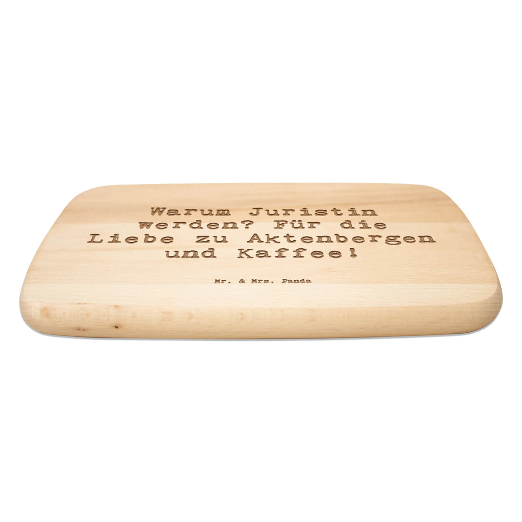 Serving board Saying Warum Juristin werden? Für die Liebe zu Aktenbergen und Kaffee! cutting board, breakfast board, Board, gift, gift idea, best, farewell gift, passing exam, anniversary, retirement, promotion, job start, sayings, funny, profession
