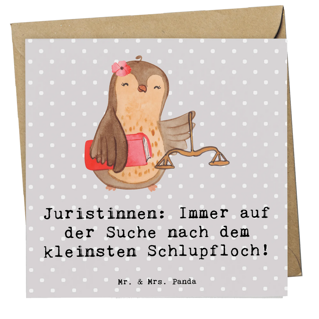 Deluxe Karte Juristin Schlupfloch Glückwunschkarte, Einladungskarte, Hochwertige Klappkarte, Karte, Klappkarte, Geburtstagskarte, Grußkarte, Hochwertige Grußkarte, Hochzeitskarte, Beruf, Ausbildung, Jubiläum, Abschied, Rente, Kollege, Kollegin, Geschenk, Schenken, Arbeitskollege, Mitarbeiter, Firma, Danke, Dankeschön