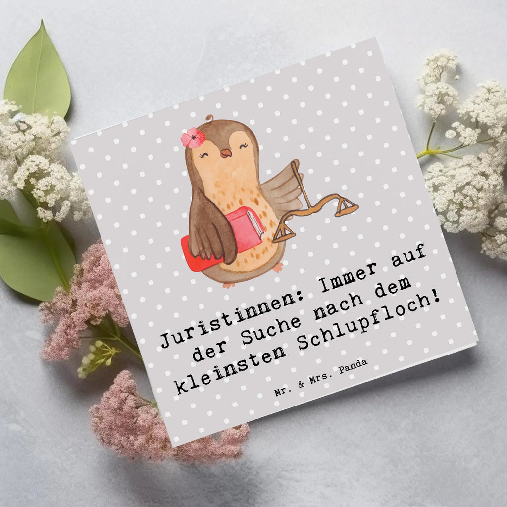 Deluxe Karte Juristin Schlupfloch Glückwunschkarte, Einladungskarte, Hochwertige Klappkarte, Karte, Klappkarte, Geburtstagskarte, Grußkarte, Hochwertige Grußkarte, Hochzeitskarte, Beruf, Ausbildung, Jubiläum, Abschied, Rente, Kollege, Kollegin, Geschenk, Schenken, Arbeitskollege, Mitarbeiter, Firma, Danke, Dankeschön
