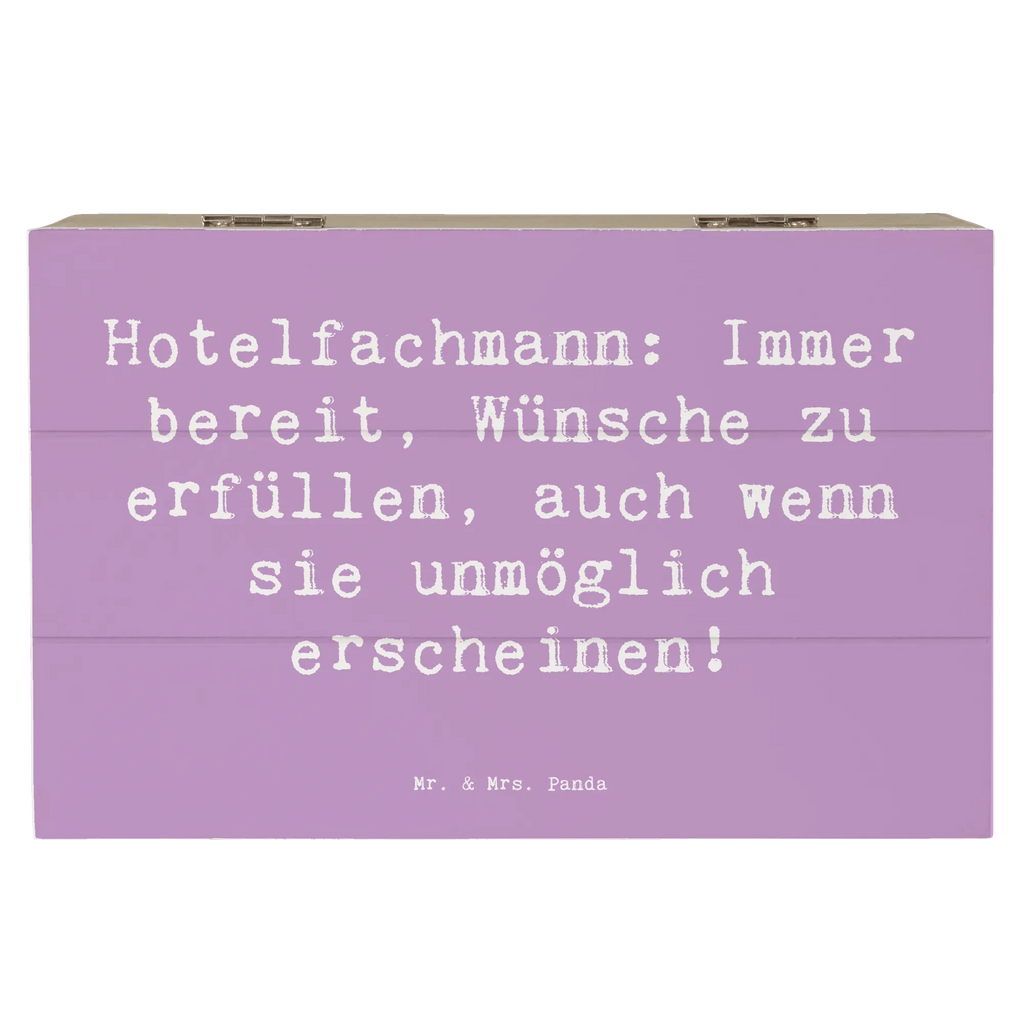 Holzkiste Spruch Hotelfachmann: Immer bereit, Wünsche zu erfüllen, auch wenn sie unmöglich erscheinen! Erinnerungskiste, Geschenkdose, Kiste, Schatzkiste, Geschenkbox, Erinnerungsbox, Truhe, XXL, Schatulle, Dekokiste, Holzkiste, Aufbewahrungsbox, Beruf, Ausbildung, Jubiläum, Abschied, Rente, Kollege, Kollegin, Geschenk, Schenken, Arbeitskollege, Mitarbeiter, Firma, Danke, Dankeschön