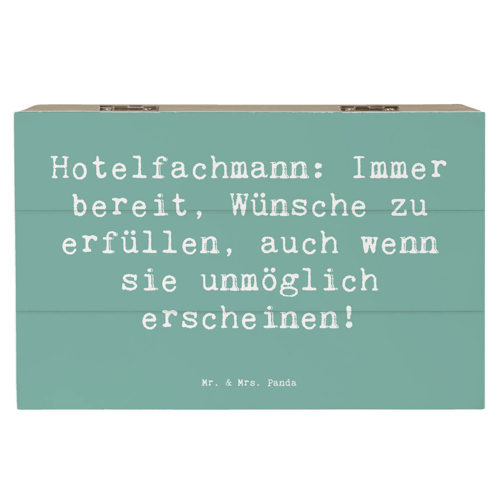 Holzkiste Spruch Hotelfachmann: Immer bereit, Wünsche zu erfüllen, auch wenn sie unmöglich erscheinen! Erinnerungskiste, Geschenkdose, Kiste, Schatzkiste, Geschenkbox, Erinnerungsbox, Truhe, XXL, Schatulle, Dekokiste, Holzkiste, Aufbewahrungsbox, Beruf, Ausbildung, Jubiläum, Abschied, Rente, Kollege, Kollegin, Geschenk, Schenken, Arbeitskollege, Mitarbeiter, Firma, Danke, Dankeschön