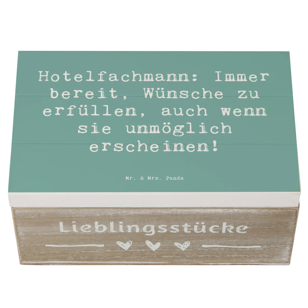 Holzkiste Spruch Hotelfachmann: Immer bereit, Wünsche zu erfüllen, auch wenn sie unmöglich erscheinen! Erinnerungskiste, Geschenkdose, Kiste, Schatzkiste, Geschenkbox, Erinnerungsbox, Truhe, XXL, Schatulle, Dekokiste, Holzkiste, Aufbewahrungsbox, Beruf, Ausbildung, Jubiläum, Abschied, Rente, Kollege, Kollegin, Geschenk, Schenken, Arbeitskollege, Mitarbeiter, Firma, Danke, Dankeschön
