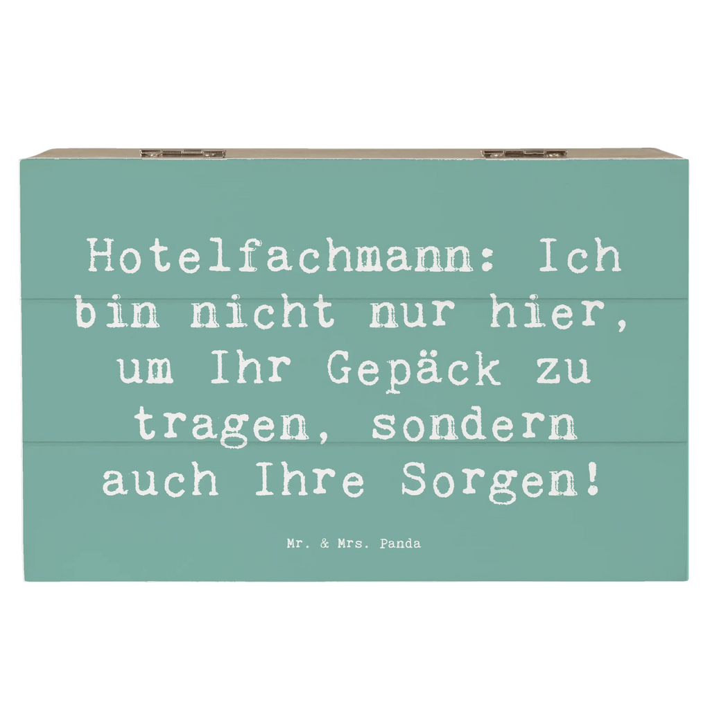 Holzkiste Spruch Hotelfachmann: Ich bin nicht nur hier, um Ihr Gepäck zu tragen, sondern auch Ihre Sorgen! Kiste, Aufbewahrungsbox, Truhe, Erinnerungskiste, Erinnerungsbox, Dekokiste, Holzkiste, Schatulle, Geschenkdose, XXL, Schatzkiste, Geschenkbox, Beruf, Ausbildung, Jubiläum, Abschied, Rente, Kollege, Kollegin, Geschenk, Schenken, Arbeitskollege, Mitarbeiter, Firma, Danke, Dankeschön