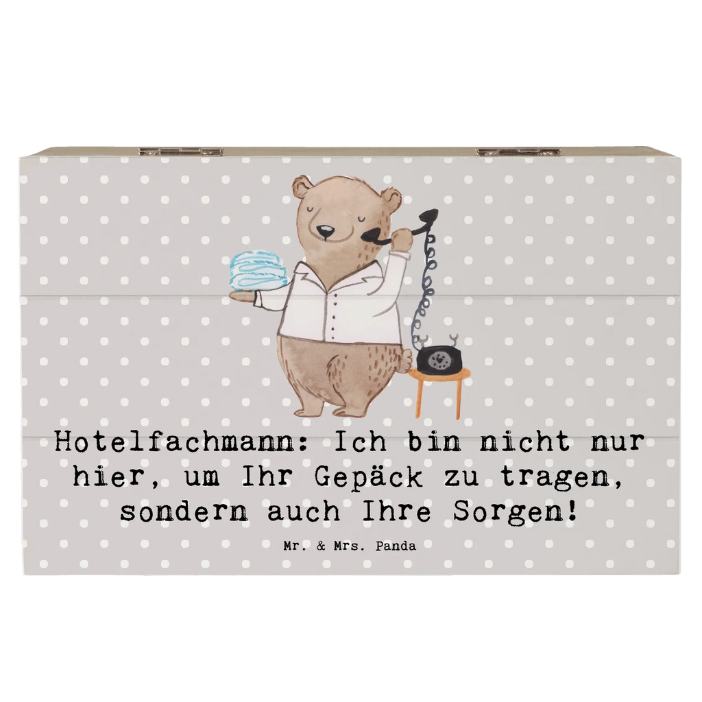 Holzkiste Hotelfachmann: Ich bin nicht nur hier, um Ihr Gepäck zu tragen, sondern auch Ihre Sorgen! Geschenkbox, Holzkiste, Erinnerungsbox, Aufbewahrungsbox, Kiste, Geschenkdose, Schatzkiste, Dekokiste, Schatulle, XXL, Erinnerungskiste, Truhe, Beruf, Ausbildung, Jubiläum, Abschied, Rente, Kollege, Kollegin, Geschenk, Schenken, Arbeitskollege, Mitarbeiter, Firma, Danke, Dankeschön